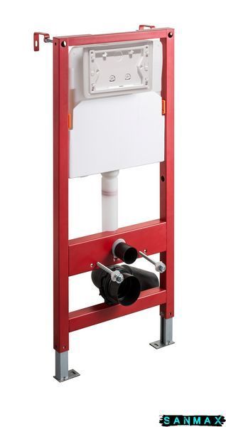 Інсталяція для унітазу механіка Koer KT-0501-01 з панеллю KT-0601-01 Хром+звукоізоляція (KR5168) KR5168 фото