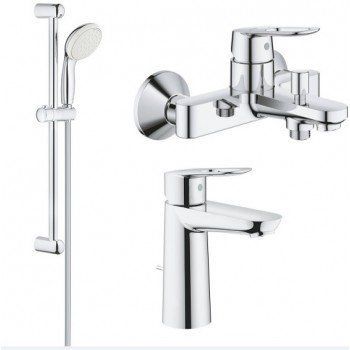 Набір змішувачів для ванни 3в1 Grohe BauLoop (UA123215M1) UA123215M1 фото