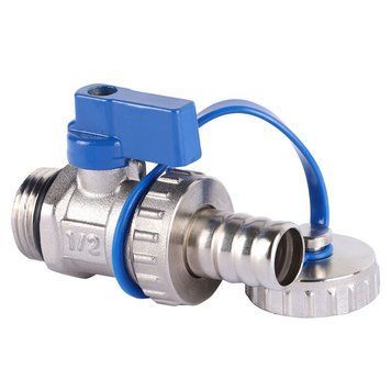 Кран дренажний 1/2'' Koer KR.1037 (Продається по 2 шт) (KR2672) KR2672 фото