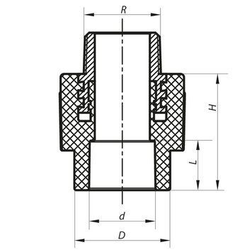 Муфта ЗР 32x3 /4M PPR Koer K0098.PRO (KP0117) KP0117 фото