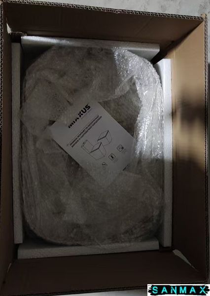 Раковина накладна Mixxus Premium Diverse-0113 Marble 455х325х135mm (MP6544) MP6544 фото