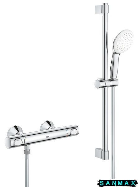 Термостат для душу Grohe Grohtherm 500 з душовим гарнітуром (34796001) 34796001 фото