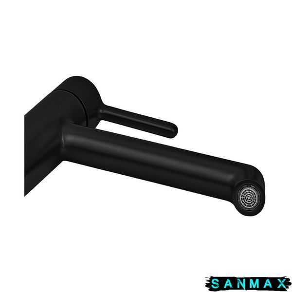 Змішувач для умивальника високий Koer KB-11029-05 Чорний (KR5488) KR5488 фото