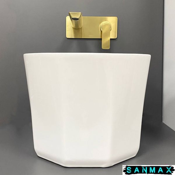 Умивальник накладний Vbi Prazzo Білий VBI-016604 фото
