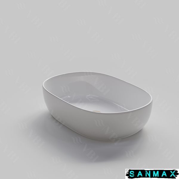Умивальник накладний Vbi Modena Білий VBI-012000 фото