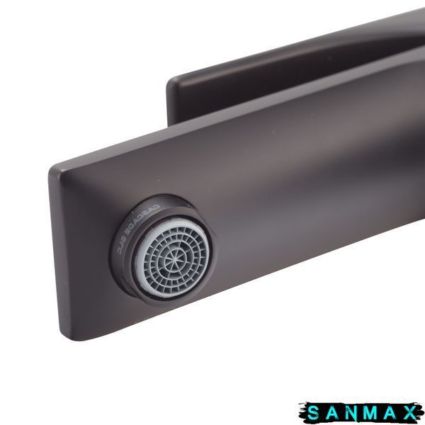 Змішувач для умивальника, чорний Koer KB-10010-05 (KR3479) KR3479 фото