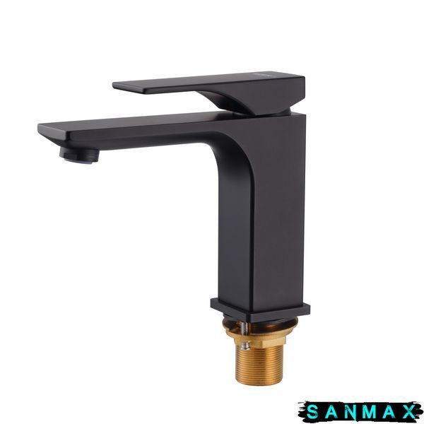 Змішувач для умивальника, чорний Koer KB-10010-05 (KR3479) KR3479 фото