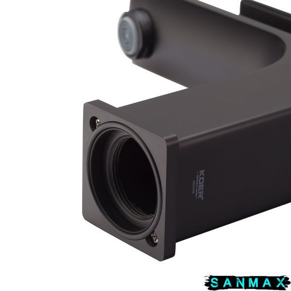 Змішувач для умивальника, чорний Koer KB-10010-05 (KR3479) KR3479 фото