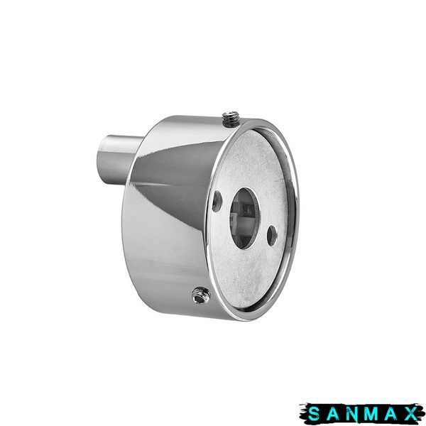 Чашка декоративна Mixxus Tcc-01 Хром (кругла) для маскування кабелю Хром (MI6637) MI6637 фото