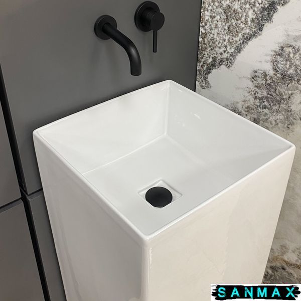 Умивальник підлоговий Vbi Ellera Білий VBI-019025 фото