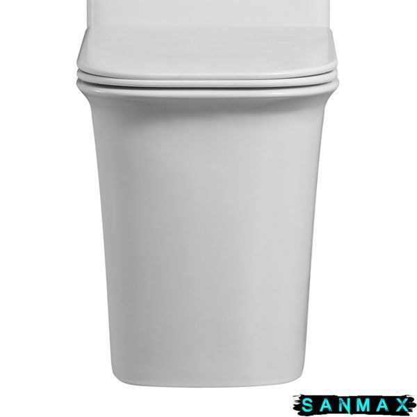 Чаша унітазу-компакту Mixxus Wave-0404-R Bowl 630х350х805 Rimless без сидіння (MI8362) MI8362 фото
