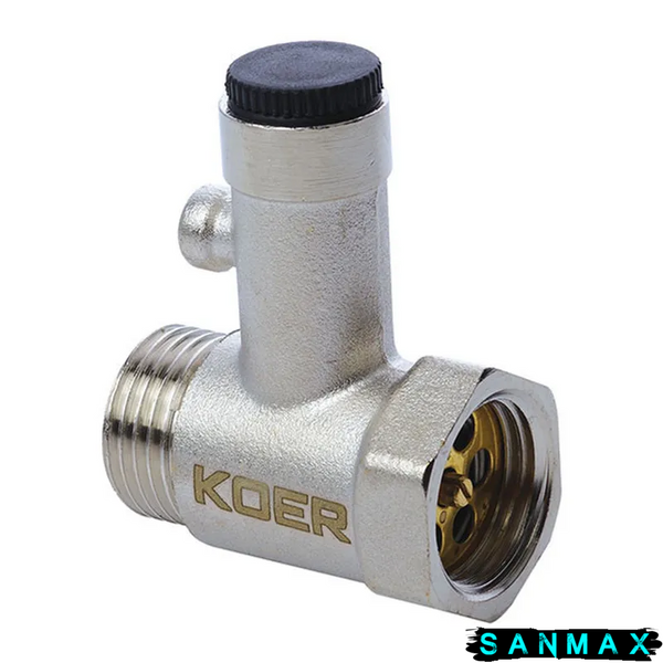 Запобіжний клапан для бойлера 1/2 "Koer KR.1039 (KR2674) KR2674 фото