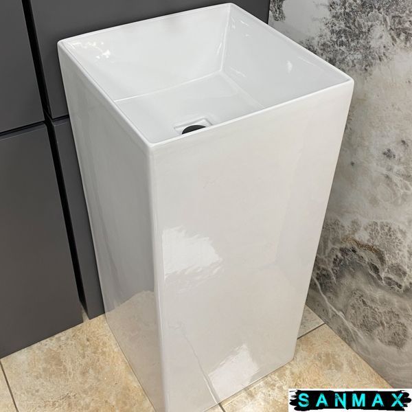Умивальник підлоговий Vbi Ellera Білий VBI-019025 фото