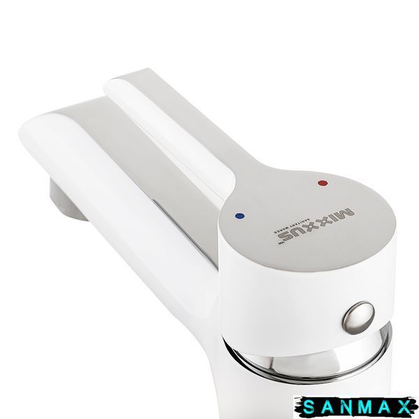 Змішувач для умивальника Mixxus Premium Edem 001 Білий (10 шт/ящ) MI5843 фото