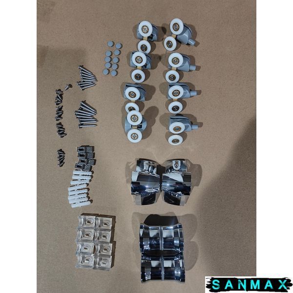 Душова кабіна без піддону Mixxus CUBIC SC01-90x90x185-TR CHROME прозоре скло 4мм NEW (MI8366) MI8366 фото