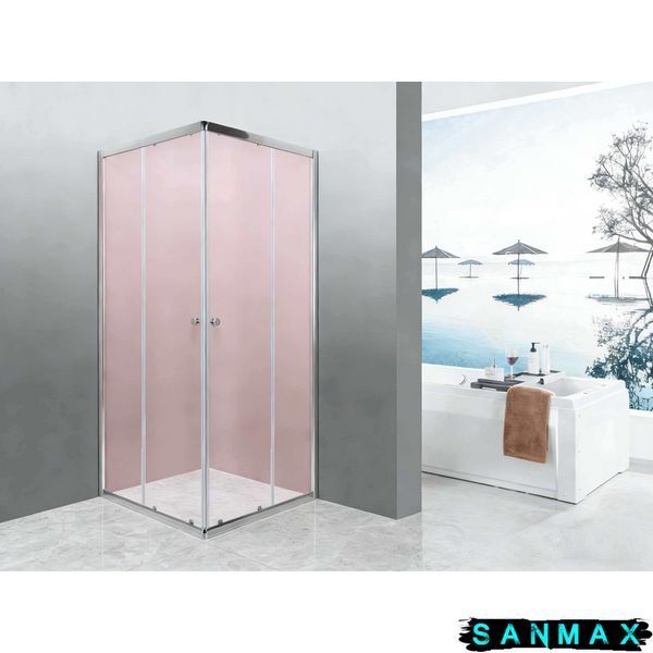 Душова кабіна без піддону Mixxus CUBIC SC01-90x90x185-TR CHROME прозоре скло 4мм NEW (MI8366) MI8366 фото