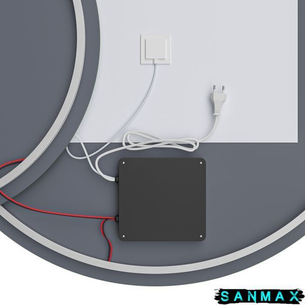 Дзеркало Mixxus Premium Toppper MC01-100x75 (Led Touch, Anti-fog, димер (3-6,5kK) (MP6631) MP6631 фото