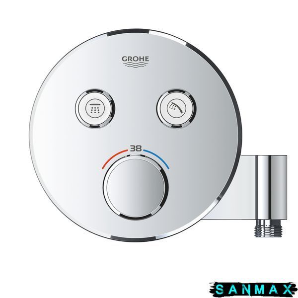 Термостат прихованого монтажу на 2 споживача Grohe Grohtherm SmartControl (29120000) 29120000 фото