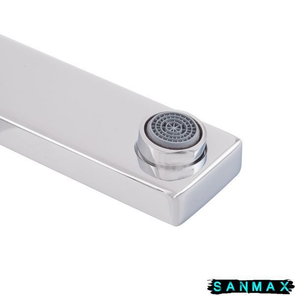 Змішувач для ванни Koer KB-41031-01 з коротким виливом Хром (KR5436) KR5436 фото