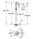 Підлоговий змішувач для ванни Grohe Eurocube (23672001) 23672001 фото 3