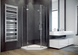 Кабіна п&rsquo;ятикутна Besco Viva 90x90x195 права, скло прозоре, профіль хромований V5P-90-195-C фото 1