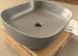 Умивальник накладний керамічний Mixxus Premium Diverse-0115 Gray 490x395x135mm Сірий (MP6650) MP6650 фото 1