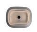 Умивальник накладний керамічний Mixxus Premium Diverse-0115 Gray 490x395x135mm Сірий (MP6650) MP6650 фото 8