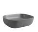 Умивальник накладний керамічний Mixxus Premium Diverse-0115 Gray 490x395x135mm Сірий (MP6650) MP6650 фото 3