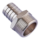 Штуцер нікельований 18х3/4 зовнішня Koer KF.U08F (KR3354) KR3354 фото 1