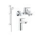 Набір змішувачів для ванни 3в1 Grohe BauLoop (UA123215M1) UA123215M1 фото 2