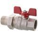 Кран з американкою Roho 1" ВЗ прямий, червоний метелик R105-100 (RO0088) (8/32) RO0088 фото 5