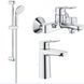 Набір змішувачів для ванни 3в1 Grohe BauLoop (UA123215M1) UA123215M1 фото 1