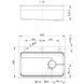 Мийка з нержавіючої сталі Mixxus MS6846-Set-01 Micro Decor Graphite (3.0/0.8) комплект (графіт) (MI8388) MI8388 фото 2