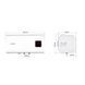 Бойлер Mixxus 100л EWH-14100 Cube Wet(Н) квадратний горизонтальний мокрий тен 2,0 kW (WH0616) WH0616 фото 1